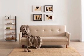 Sofá-Cama 3 Lugares Hiko – Creme – 200 cm