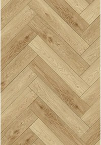 Mexen Anniston amostra de painéis de vinil espinha SPC 6,5 mm, base IPEX 1,5 mm, 4 V-Fuga, Carvalho - F1171-S