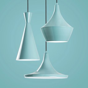 Candeeiro de Teto Tom – Turquesa – Ø45 cm