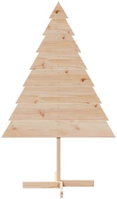 Árvore de Natal em madeira decorativa 150 cm madeira maciça