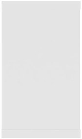 Estantes parede cúbicas 4pcs deriv. madeira 80x15x26,5cm branco