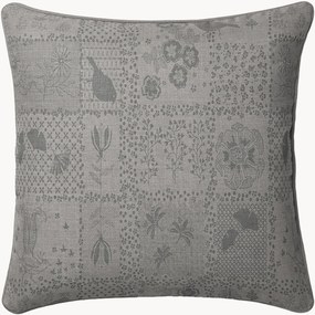 Capa de almofada jacquard Secret Garden Grey
