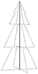 Árvore de Natal em cone 300 LEDs 120x220 cm interior e exterior