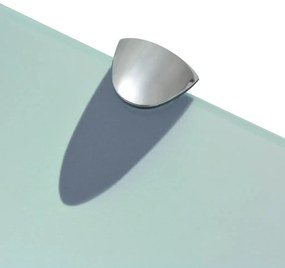 Prateleiras flutuantes 2 pcs vidro 50x20 cm 8 mm