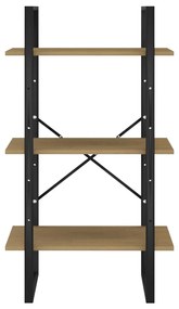 Estante 60x30x105 cm madeira de pinho maciça
