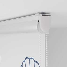 Rolo de Duche Estores cassete 110x240 cm Largura Tecido 106 cm
