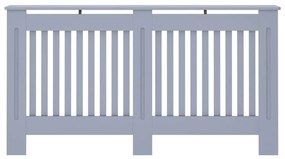 Cobertura de radiador 152x19x81,5 cm MDF antracite