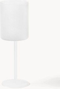 Copos de vinho branco em vidro borossilicato artesanais Limon, conjunto de 4