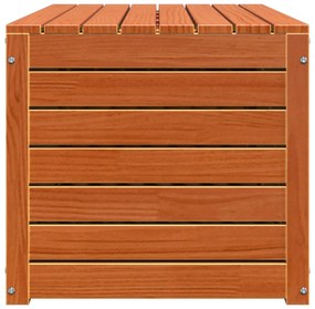 Caixa de Armazenamento para Jardim Castanho-mel
