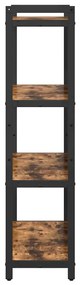 Estante Carvalho fumado 80 x 30 x 118 cm Madeira