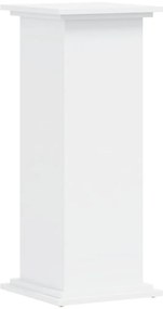 Suporte para plantas 33x33x80 cm derivados de madeira branco