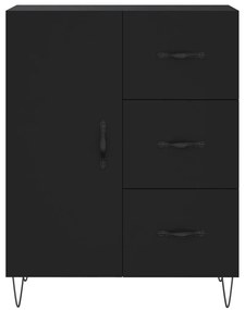Aparador 69,5x34x90 cm derivados de madeira preto