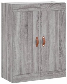 Armário alto 69,5x34x180 cm derivados de madeira sonoma cinza