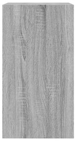 Sapateira 60x34x63,5 cm derivados de madeira cinzento sonoma