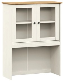 Armário alto VIGO 80x40x176 cm madeira de pinho maciça branco