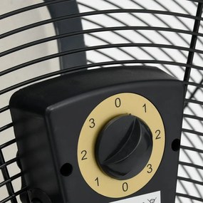 Ventoinha de tambor industrial 77 cm 187,7 W preto