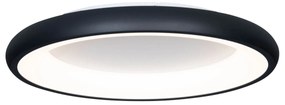 Candeeiro de Teto Moderno Preto 60cm c/ LED Dimmer - Cardona