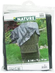 Capa para 2 cadeiras empilhadas de jardim 140x75x70 cm
