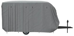 Cobertura caravana 460x250x220 cm tecido não tecido cinzento