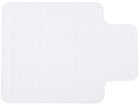 HOMCOM Tapete Protetor de Chão 90x120 cm Protetor Chão PVC Transparente Antiderrapante Durável Fácil Manutenção | Aosom Portugal