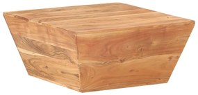 Mesa de centro em forma de V 66x66x30 cm acácia maciça