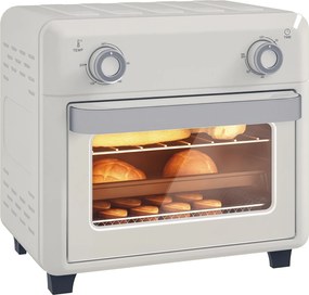 Fritadeira sem óleo de 10 L, mini-forno de ar quente de 1 000 W com temperatura regulável entre 80 °C e 230 °C, temporizador, 32 x 27,2 x 29,8 cm