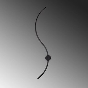Candeeiro de Parede Uyan – Preto – 90x17x10 cm