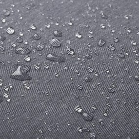 Guarda-sol de jardim Flores Luxe 300 cm redondo cru