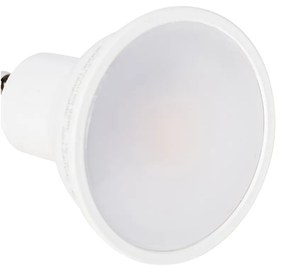 Conjunto de 5 Lâmpada LED inteligente GU10 regulável branca 7W 700 lm 3000K