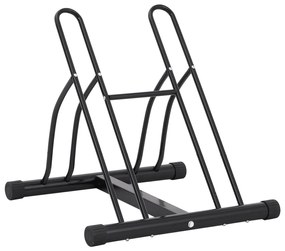 Suporte independente para 2 bicicletas aço