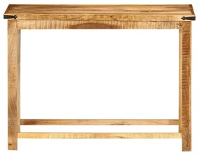 Mesa consola 100x30x75 cm madeira de mangueira maciça