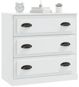 Aparador 70x35,5x67,5 cm derivados de madeira branco
