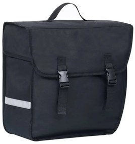 Alforge para bicicleta impermeável 21 L preto