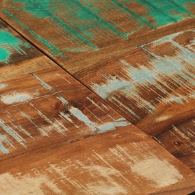 Banco 160x35x46 cm madeira recuperada maciça