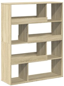 Estante 100x33x125,5 cm derivados de madeira carvalho sonoma