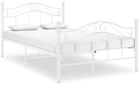 Estrutura de cama 120x200 cm metal branco