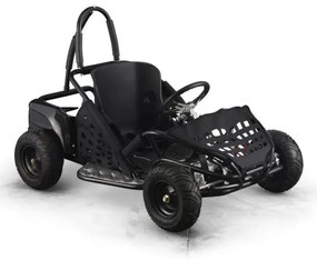 Kart elétrico para crianças Kart 48V 1000W Preto