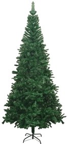vidaXL Árvore de natal artificial L, 240 cm, verde