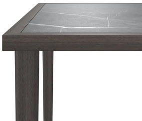 3 pcs conjunto lounge de jardim c/ almofadões vime PE cinzento