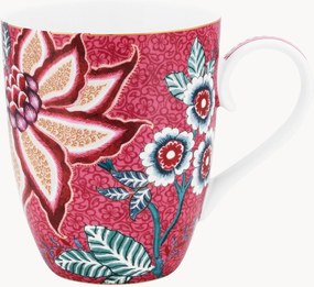 Canecas de porcelana Flower Festival, conjunto de 2