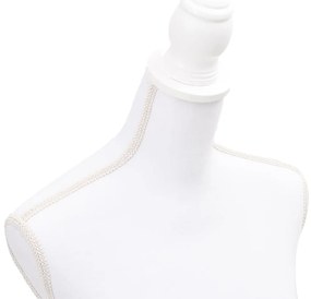 Busto manequim de senhora branco