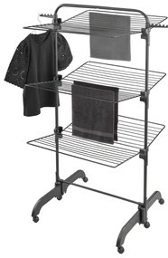 Estendal para a roupa em torre Comfort Tower 420 preto
