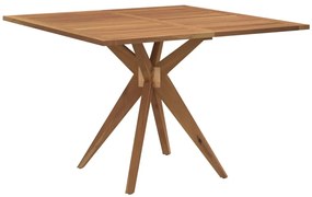 Conjunto de jantar p/ jardim 5 pcs madeira de acácia maciça