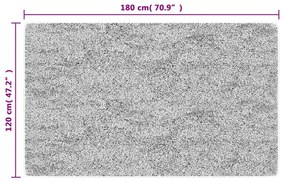 Tapete lavável antiderrapante 120x180 cm multicor