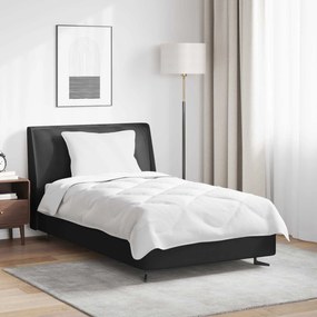 vidaXL Conjunto de Edredom com travesseiro 2 pcs Branco Microfibra