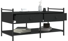 Mesa de centro 99x50x50 cm derivados de madeira preto
