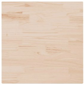 Tampo de mesa quadrado 90x90x2,5 cm pinho maciço