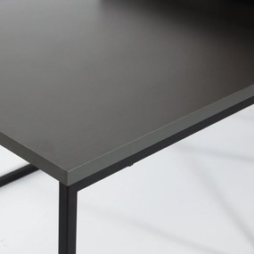 Estante Orkide – Nogueira e Amarelo – 108,4 x 140 x 21,8 cm