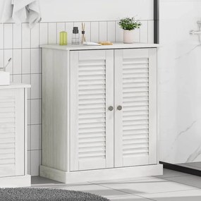 vidaXL Armário de Banheiro com armazenamento Branco 68 x 34 x 80 cm