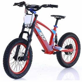 Bicicleta elétrica infantil sem pedais 18" 500W 36V 5.0Ah RXF EVO Vermelha